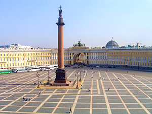 В этот день в 1819 году началась перестройка Дворцовой площади по проекту К.И. Росси.