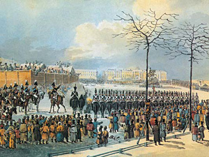 186 лет назад в Санкт-Петербурге на Сенатской площади произошло восстание декабристов.